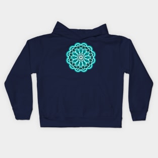 Mandala on T-Shirt Kids Hoodie